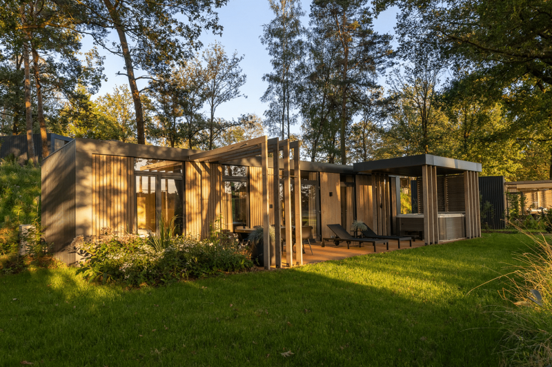Weekend in een luxe wellness bungalow op de Kattenbergse Hoeve (4 personen)